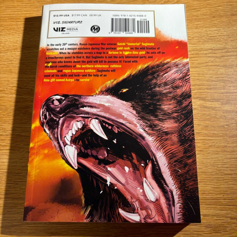 NEW Golden Kamuy Vol 1 Manga‎ Satoru Noda VIZ Signature English Edition Seinen - Picture 5 of 5